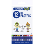 Marlin Kids oil pastels 12's 
